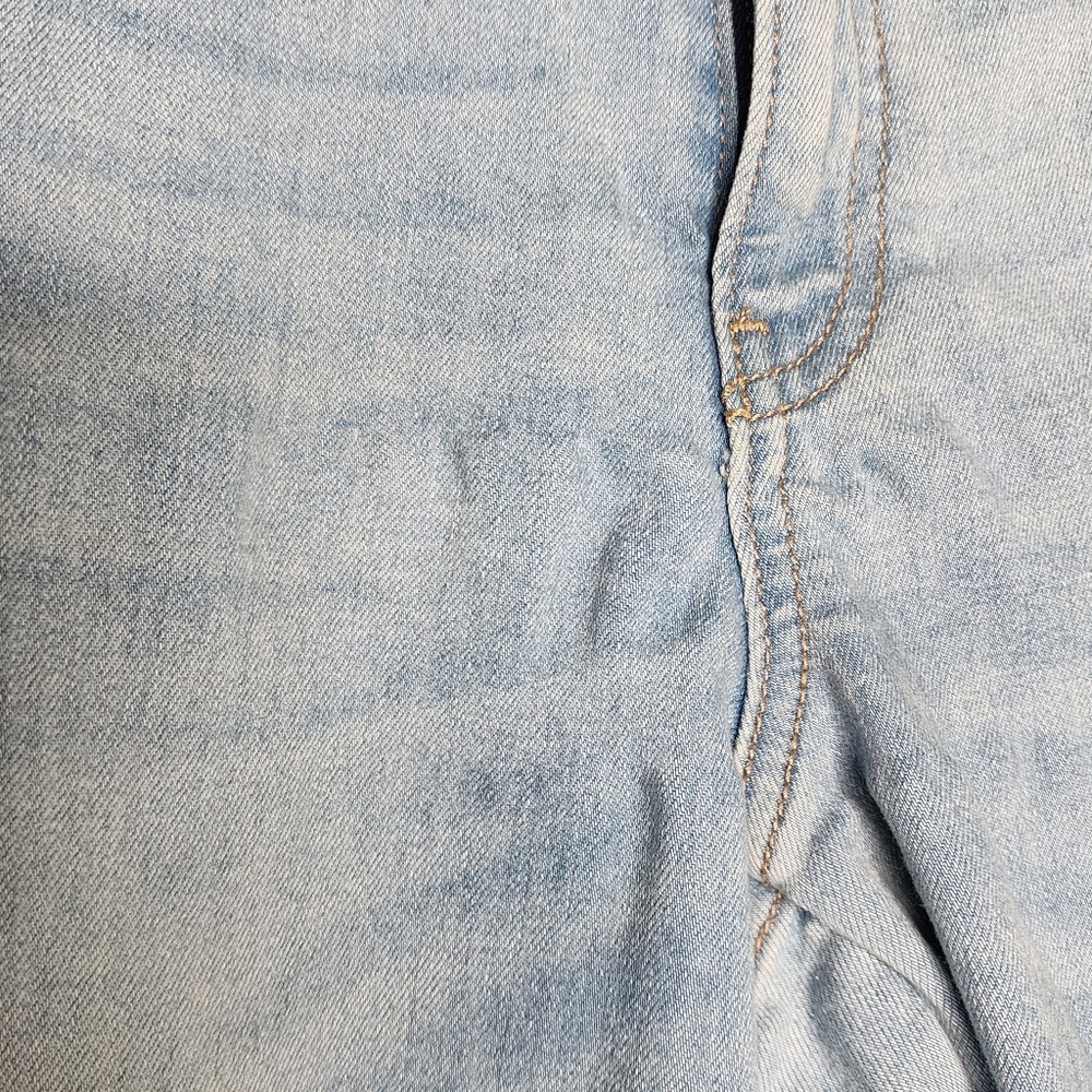 Old Navy Rockstar Super Skinny Jeans Light Wash Denim Classic Size 4 - Picture 7 of 7